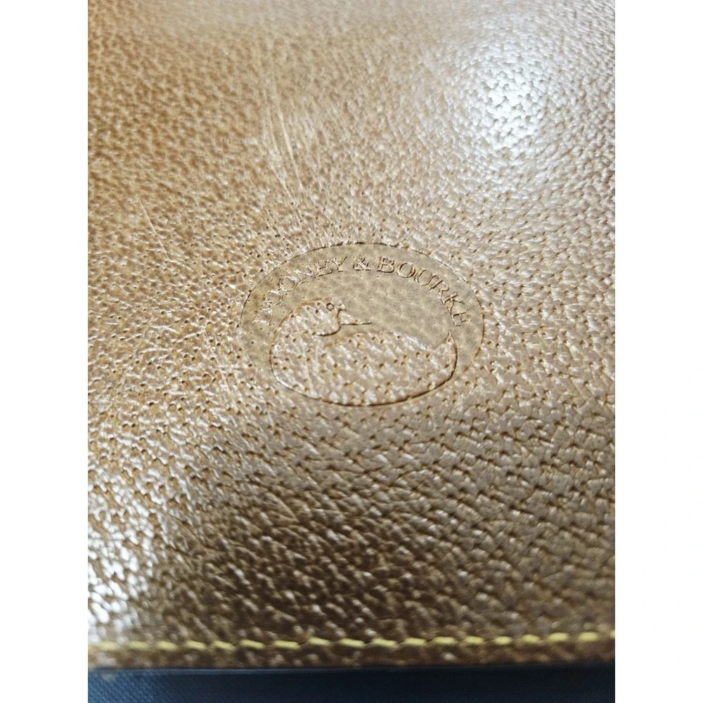 Dooney‎ & Bourke SMALL Crossbody Shoulder Nylon Leather Bag Astral Blue Pockets